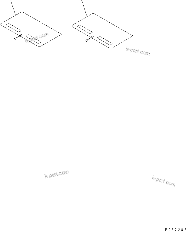 Komatsu parts book diagram for PC1250SP-8 S/N 30001-30157 (ecot3, For SP): MARKS AND PLATES (TAG PLATE) (ITALIAN)(#30001-)