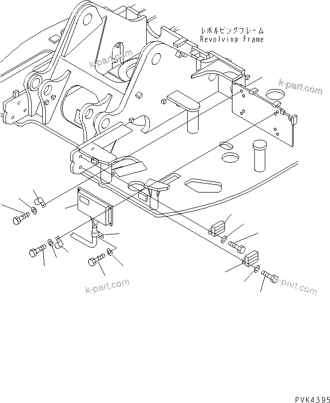 Komatsu parts book diagram for PC128UU-1 S/N 1001-UP: ELECTRICAL (SAFETY EQUIPMENT) (FOR AUTO HORIZONTALLY DIGGING)(#2347-)