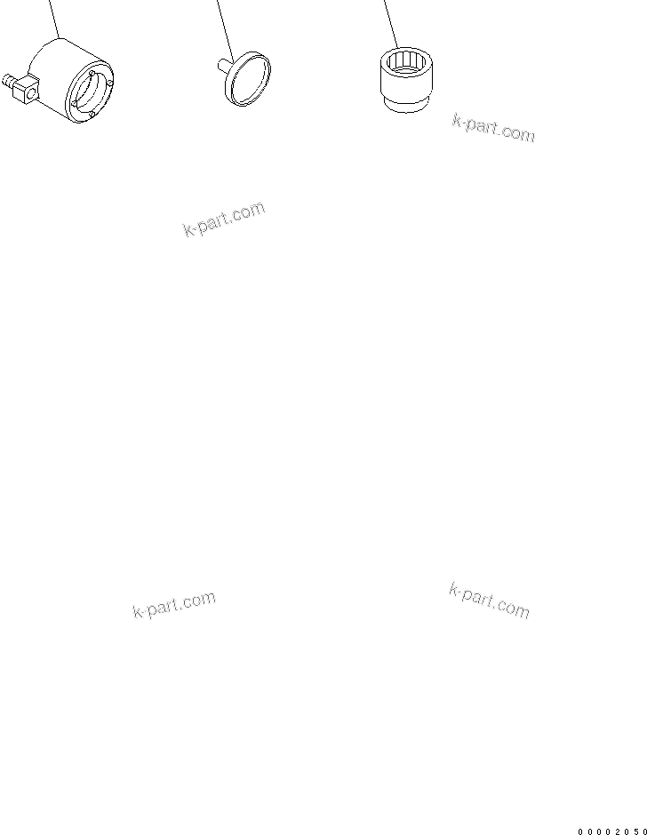 Komatsu parts book diagram for PC160LC-7E0 S/N 20001-UP (TIER 3): TOOL (FOR SWING MOTOR AND MACHINERY)