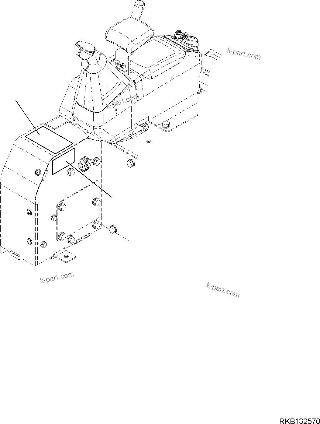 Komatsu parts book diagram for PC18MR-5 S/N F10001 AND UP: OPERATING PLATE WITH PROPORTIONAL AND QUICK COUPLER, OPERATING PLATE