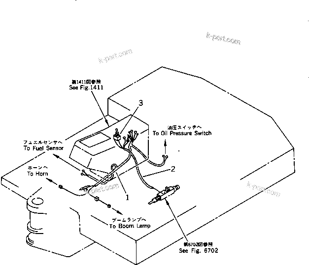 Komatsu parts book diagram for PC20-6 S/N 24001-UP: ELECTRICAL SYSTEM (FOR MOMENT LIMIT SYSTEM)                      (WITHOUT CAB OF EXCEPT JAPAN)