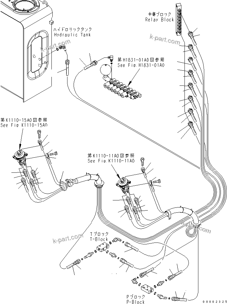 Komatsu parts book diagram for PC200LC-7-BP S/N 200001-UP: FLOOR FRAME (PPC) (2/2)(#200001-250000)