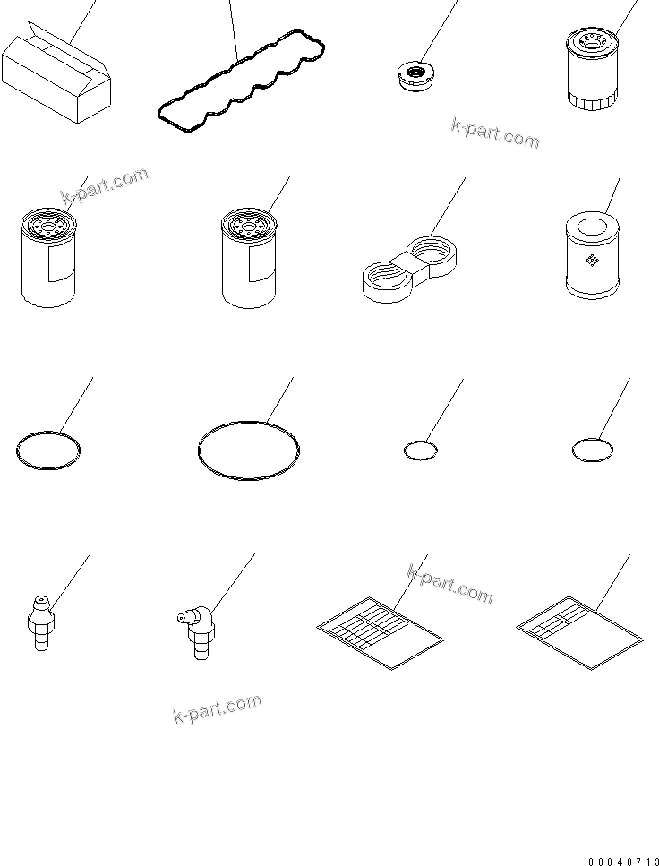 Komatsu parts book diagram for PC210NLC-8K S/N K50001-UP: SPARE PARTS(#K50001-K50002)