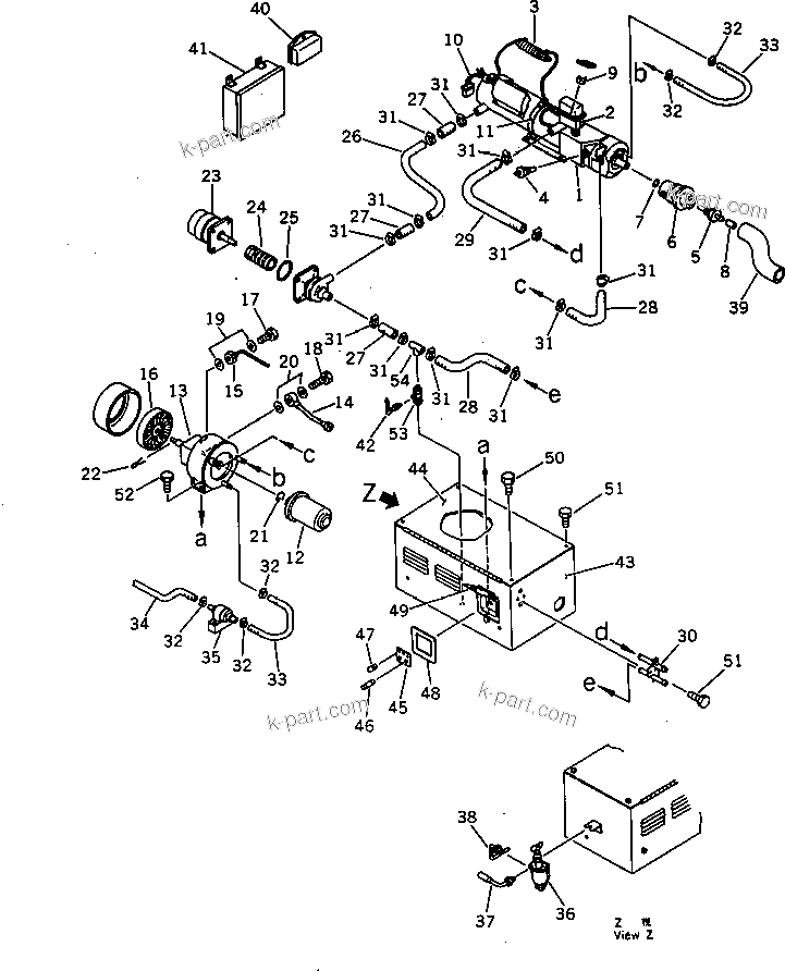 Komatsu parts book diagram for PC220LC-3 S/N 20001-UP: COLD WEATHER (A) SPECIFICATIONS (6/6)