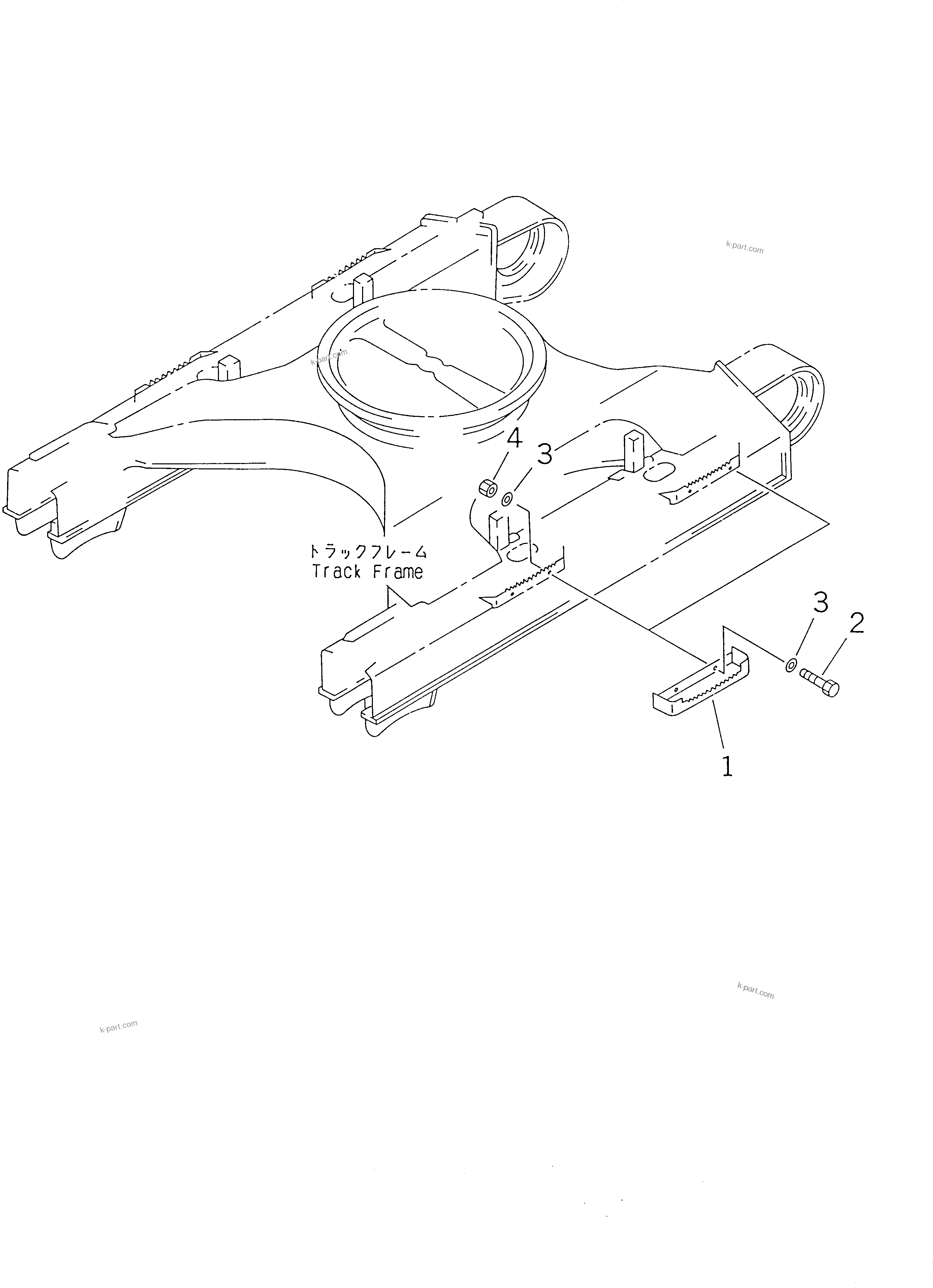 Komatsu parts book diagram for PC228USLC-2J S/N 15001-UP (For KUK / Chassis only): EXPORT TOOL (ADDITIONAL STEP)(#15309-)