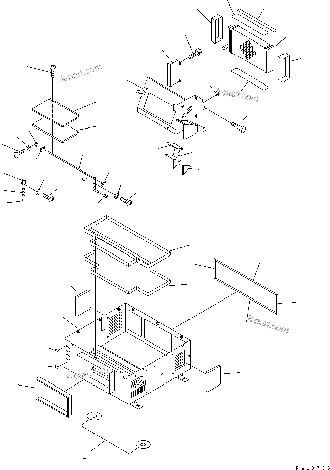 Komatsu parts book diagram for PC228UU-1-TN S/N 10001-UP: AIR CONDITIONER UNIT (1/3)(#10022-10573)