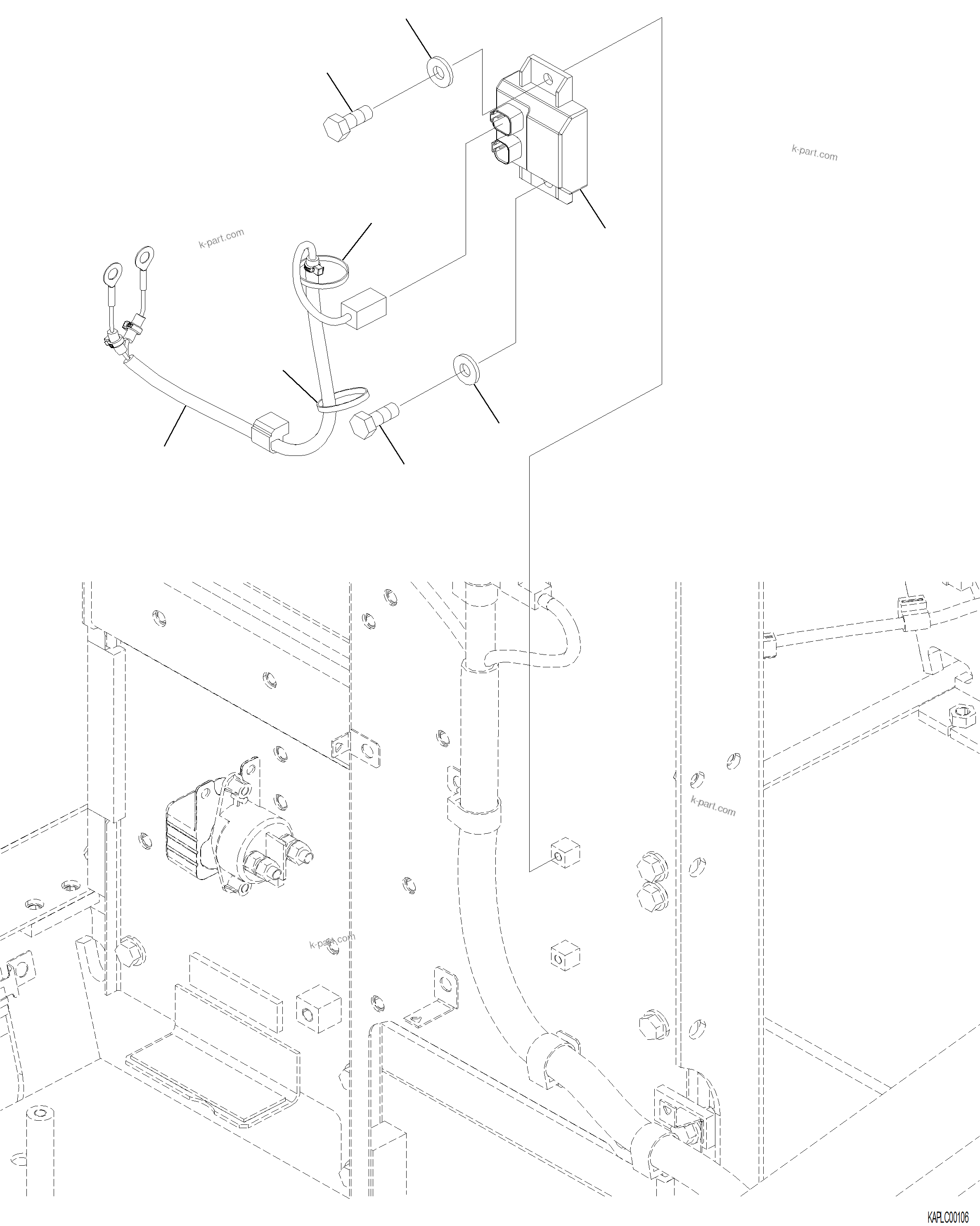 Komatsu parts book diagram for PC230F-11 SN A20700-UP: E0200-001011 DEF TANK KEEP ALIVE