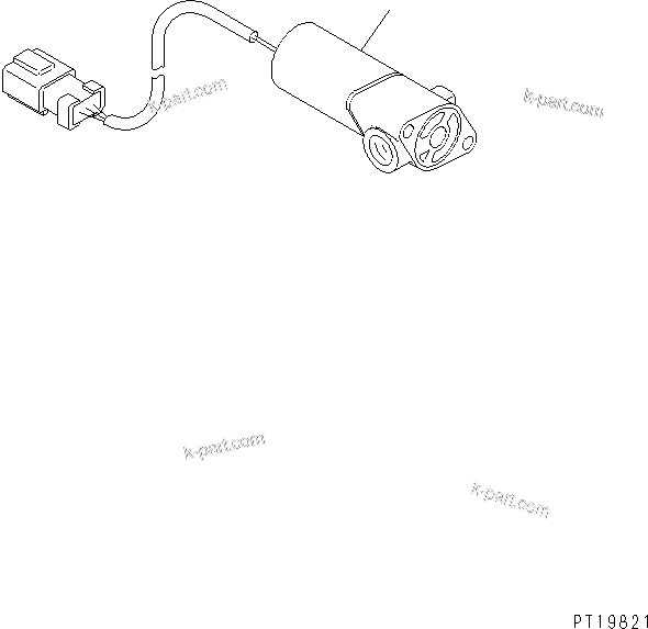 Komatsu parts book diagram for PC230LC-7-BA S/N 11001-UP: EPC VALVE