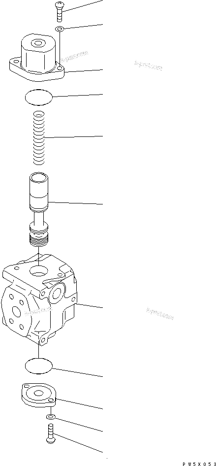 Komatsu parts book diagram for PC240NLC-8K S/N K50001-UP: ATTACHMENT LINE (MAIN LINE R.H.) (FOR 1 ACTUATOR)