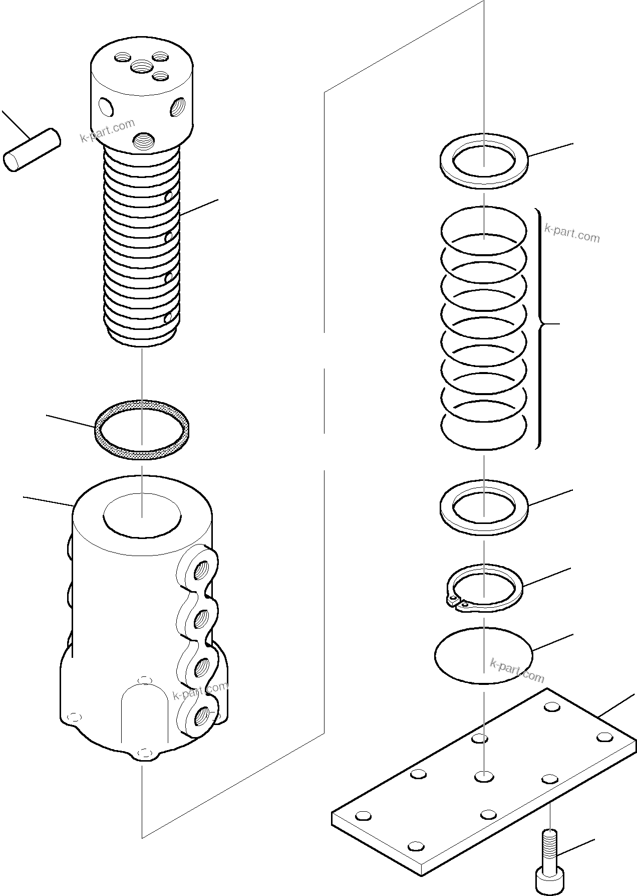Komatsu parts book diagram for PC27R-8 S/N F31103-Up: SWIVEL JOINT