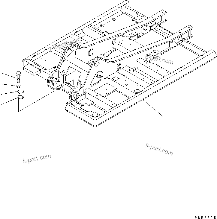 Komatsu parts book diagram for PC300-6Z S/N 30001-UP: REVOLVING FRAME (FOR ADDITIONAL PIPING)(#30001-32999)