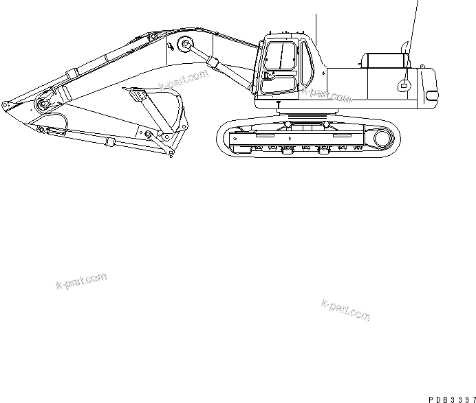 Komatsu parts book diagram for PC300-6Z S/N 30001-UP: PLATE (BY-PASS LINE)(#30001-32999)