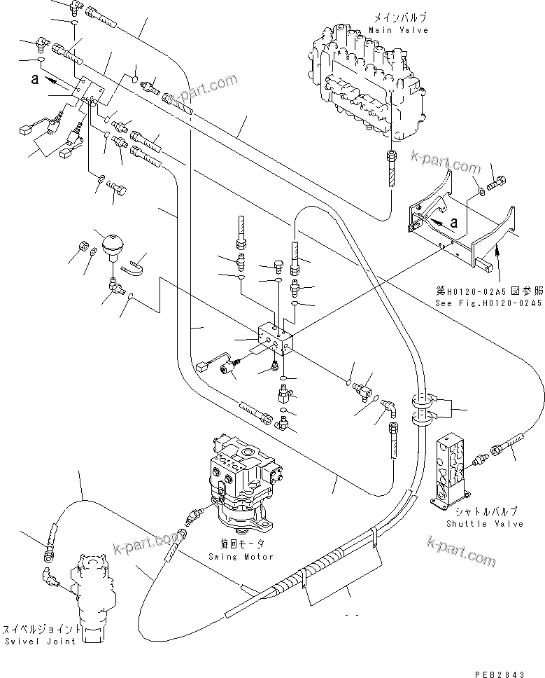 Komatsu parts book diagram for PC300-6Z S/N 30001-UP (Custom Spec.): SOLENOID VALVE (WITHOUT DRIFT PRIVENTIVE)(#30139-32999)
