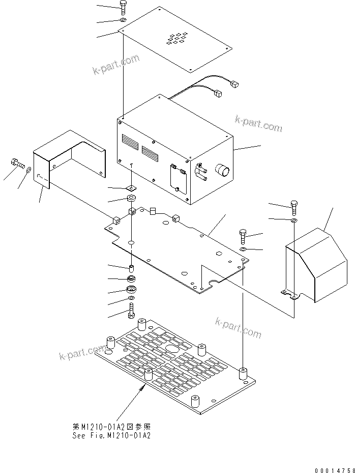 Komatsu parts book diagram for PC300-6Z S/N 30001-UP (Custom Spec.): PRE-HEATER (HEATER AND MOUNTING)(#30139-)