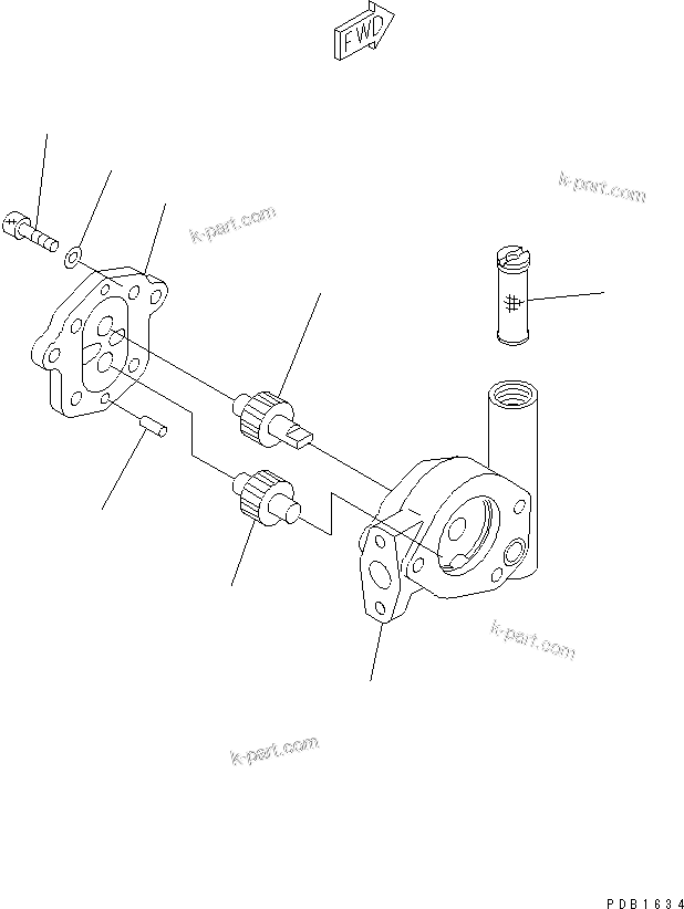Komatsu parts book diagram for PC300-6Z S/N 30001-UP (Custom Spec.): MAIN PUMP (7/9)(#30001-32999)