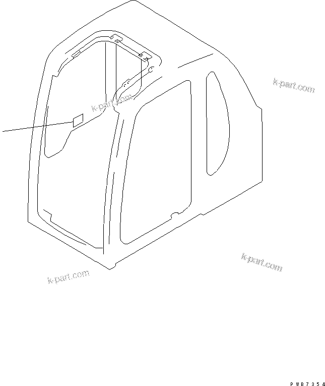 Komatsu parts book diagram for PC300-6 S/N 30001-UP: MARKS AND PLATES (SIFT PATTERN ? ISO)(#31624-)