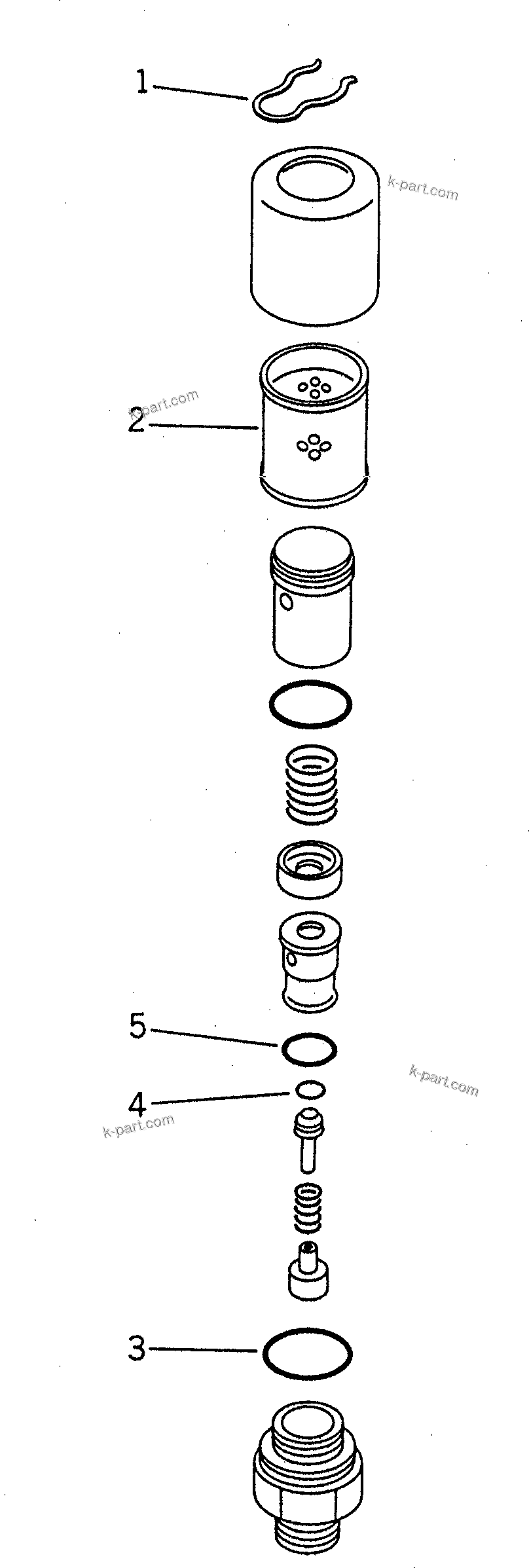 Komatsu parts book diagram for PC300LC-3 S/N 12001-UP: BREATHER (FOR HYDRAULIC TANK)(#14230-)