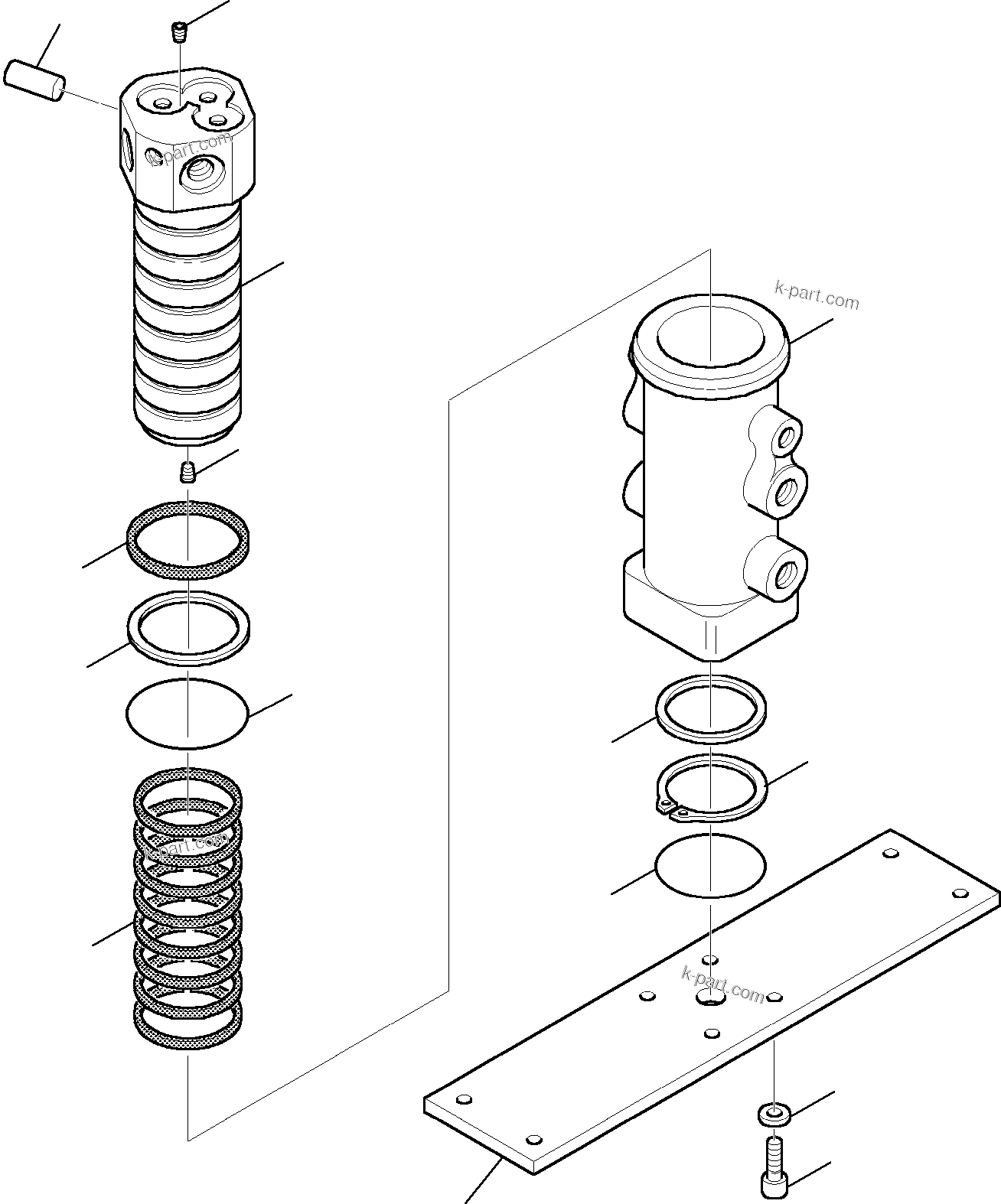 Komatsu parts book diagram for PC35R-8 S/N F20932-Up: SWIVEL JOINT