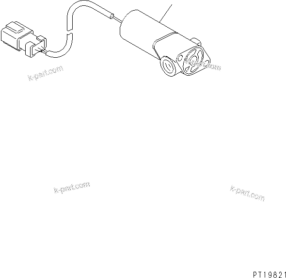 Komatsu parts book diagram for PC400-7-M1 S/N 50001-UP: EPC VALVE