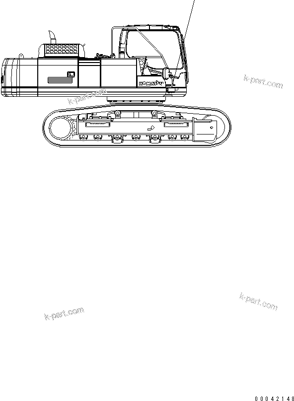 Komatsu parts book diagram for PC400-7E0 S/N 60001-UP (ecot3): PLATE (LOAD RATING CHART) (SPANISH) (FIXED GAUGE)
