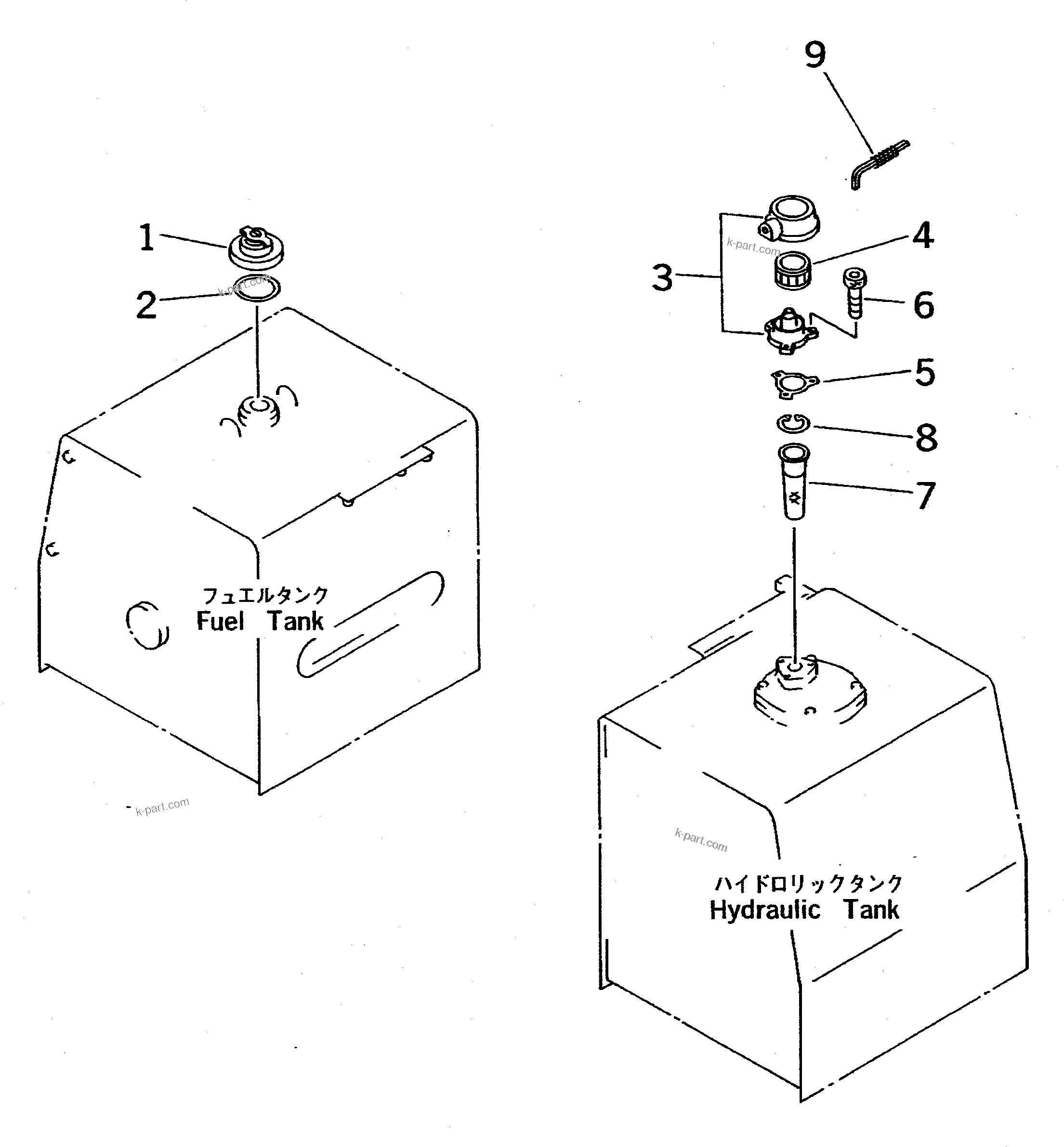 Komatsu parts book diagram for PC400LC S/N 20001-UP (Mighty Spec.): VANDALISM PROTECTION(#20878-)