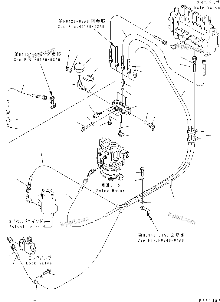 Komatsu parts book diagram for PC400LC-6 S/N 30001-UP: SOLENOID VALVE(#30001-31999)