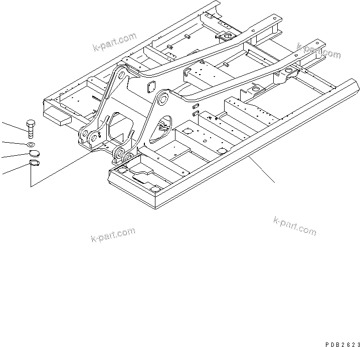 Komatsu parts book diagram for PC400LC-6 S/N 30001-UP: REVOLVING FRAME (FOR ADDITIONAL PIPING)(#30001-31999)