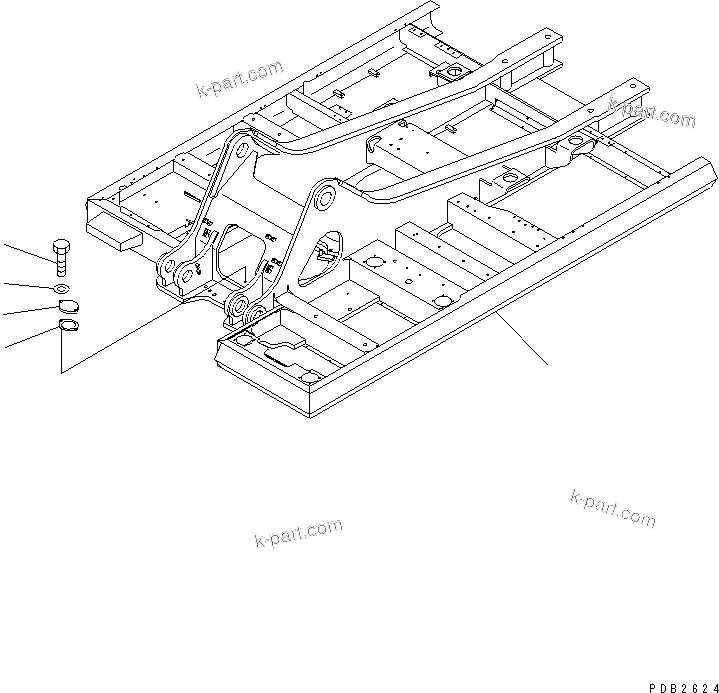 Komatsu parts book diagram for PC400LC-6 S/N 30001-UP: REVOLVING FRAME (FOR AUTO GREASING)(#30001-31999)