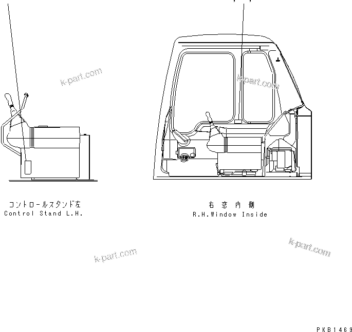Komatsu parts book diagram for PC400LC-6 S/N 30001-UP: PLATE (MULTI PATTERN) (JAPANESE)(#30001-30386)