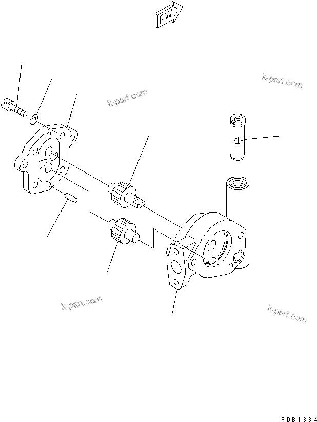 Komatsu parts book diagram for PC400LC-6 S/N 30001-UP: MAIN PUMP (7/9)(#30001-31999)