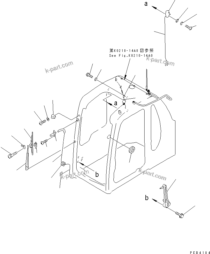 Komatsu parts book diagram for PC400LC-6 S/N 30001-UP (SAA6D125E-2 (Emission) Eng. Installed): OPERATOR'S CAB (ELECTRICAL)(#32488-)