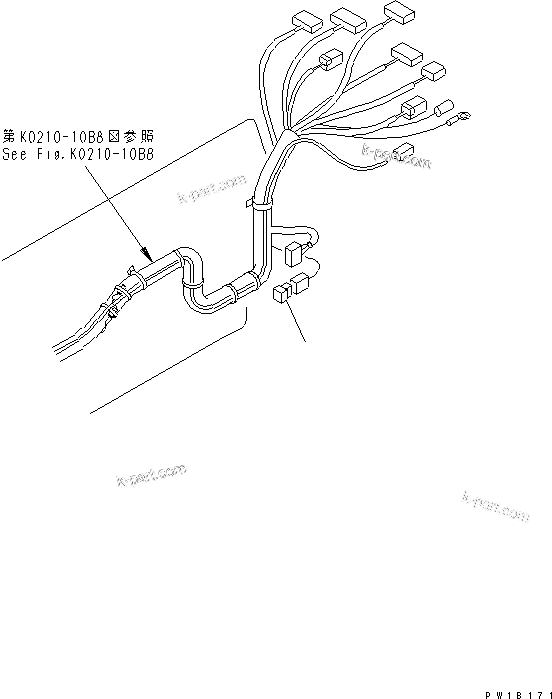 Komatsu parts book diagram for PC400LC-6 S/N 30001-UP (SAA6D125E-2 (Emission) Eng. Installed): SWITCH (MODEL SELECTION CONNECTOR)(#32488-)