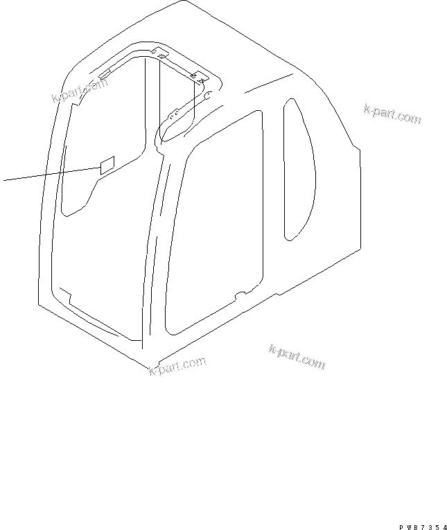 Komatsu parts book diagram for PC400LC-6 S/N 30001-UP (SAA6D125E-2 (Emission) Eng. Installed): MARKS AND PLATES (SIFT PATTERN ? ISO)(#30387-)