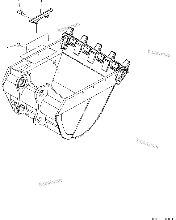 Komatsu parts book diagram for PC400LC-7-M1 S/N 50001-UP: SIDE SHROUD (HEAVY DUTY)