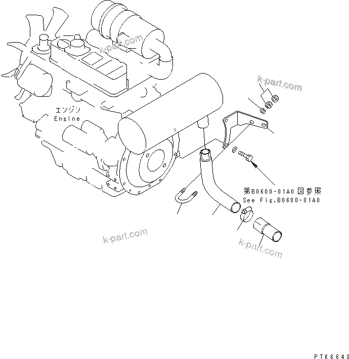 Komatsu parts book diagram for PC40MR-1 S/N 1001-UP: ENGINE RELATED PARTS (ADDITIONAL COUNTER WEIGHT)