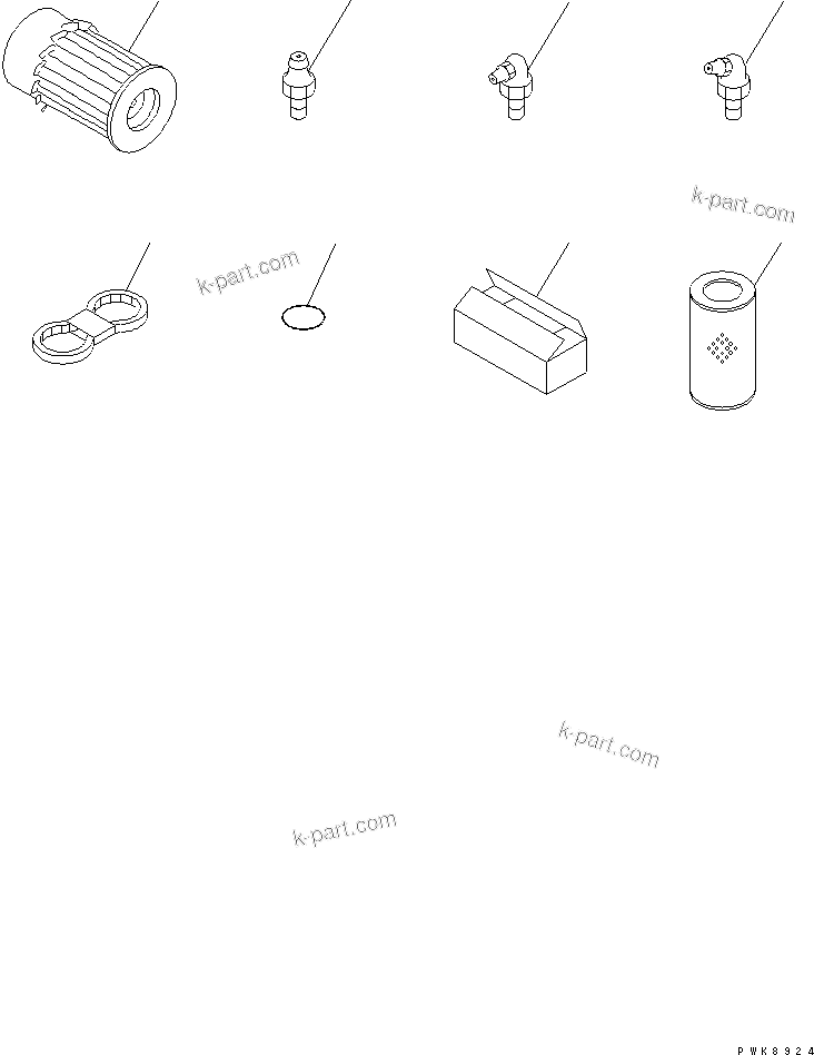 Komatsu parts book diagram for PC40MR-1 S/N 1001-UP: SPARE PARTS