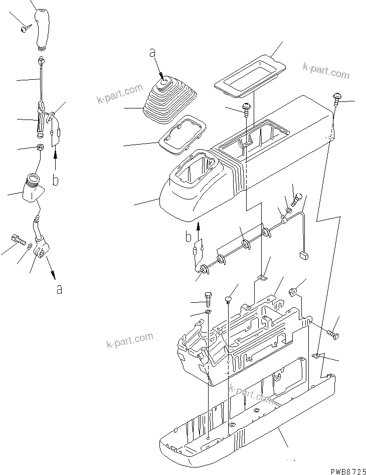 Komatsu parts book diagram for PC450LC-6 S/N 10001-UP: FLOOR FRAME (RIGHT STAND) (STAND) (LOADER)(#10209-11999)