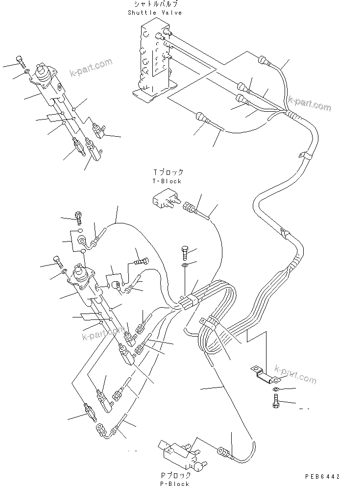 Komatsu parts book diagram for PC450LC-6 S/N 10001-UP: FLOOR FRAME (PPC WORK LINE)(#10209-11999)