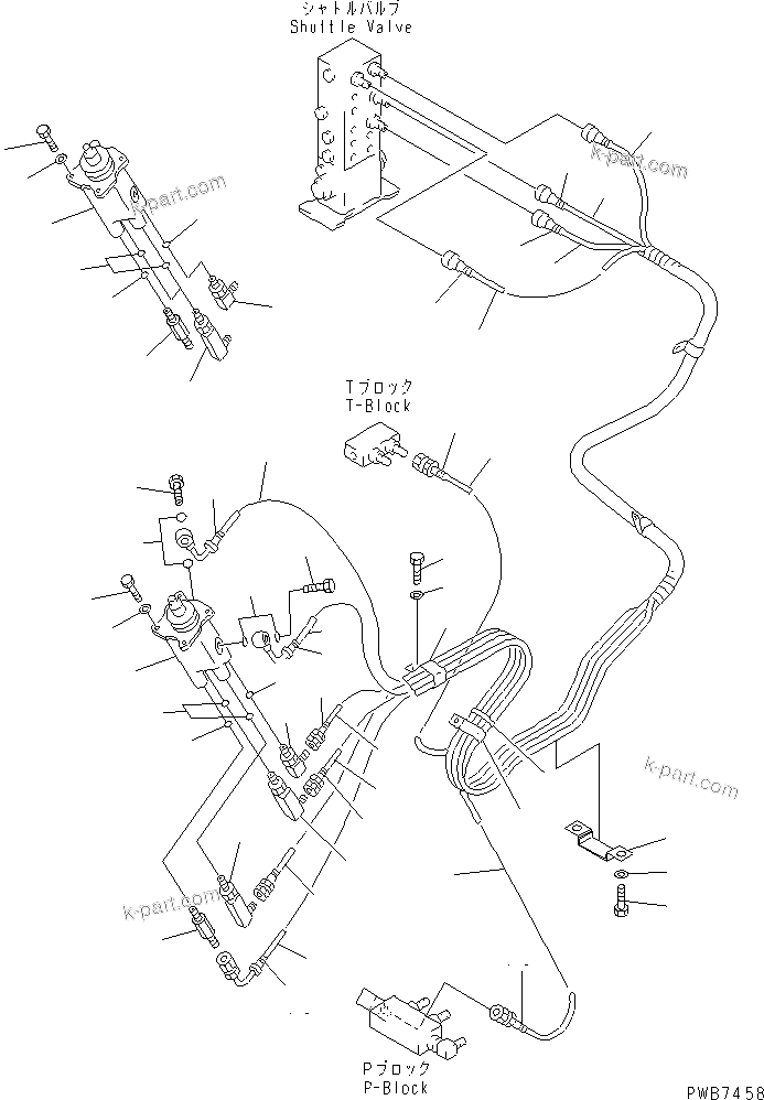 Komatsu parts book diagram for PC450LC-6 S/N 10001-UP: FLOOR FRAME (PPC WORK LINE)(#12001-12103)