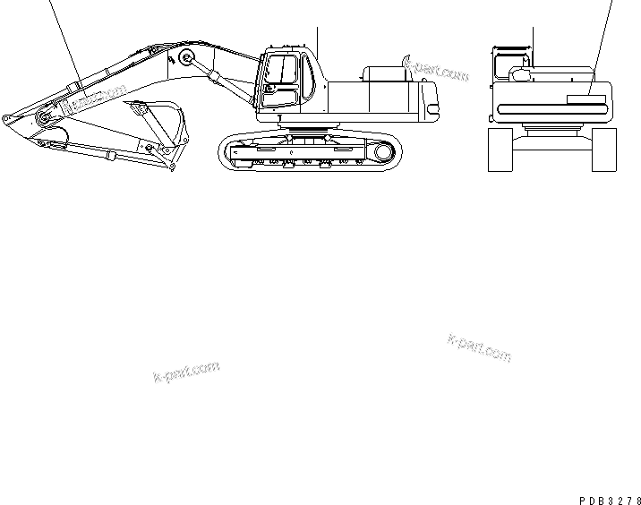 Komatsu parts book diagram for PC450LC-6 S/N 10001-UP: LOGO (SMALL)(#10124-)