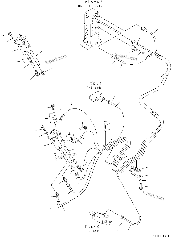 Komatsu parts book diagram for PC450LC-6Z S/N 10001-UP: FLOOR FRAME (PPC WORK LINE)(#10209-11999)