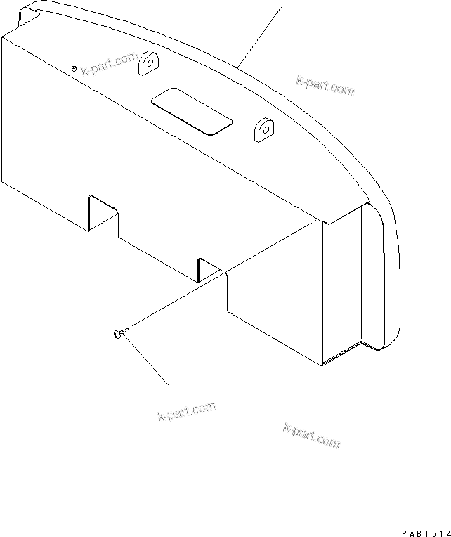Komatsu parts book diagram for PC450LC-6Z S/N 10001-UP: COUNTER WEIGHT (8890KG)(#10001-12143)