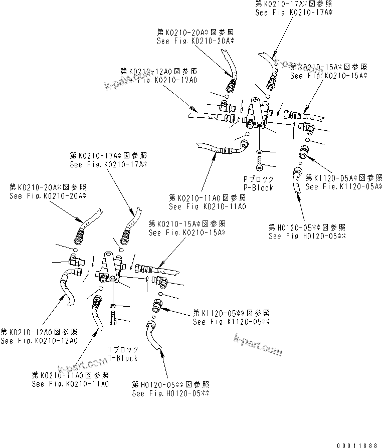 Komatsu parts book diagram for PC50MR-2 S/N 5001-UP (For North America): OPERATOR'S CAB (BLOCK) (FOR ATTACHIMENT AND POWER ANGLEL) (WITH AIR CONDITIONER)(#6004-)