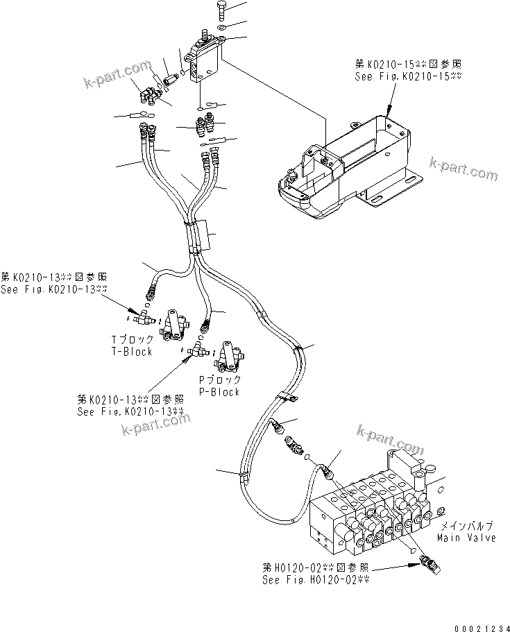 Komatsu parts book diagram for PC50MR-2 S/N 5001-UP (For North America): OPERATOR'S CAB (BLADE CONTROL) (FOR POWER ANGLE)(#7183-)