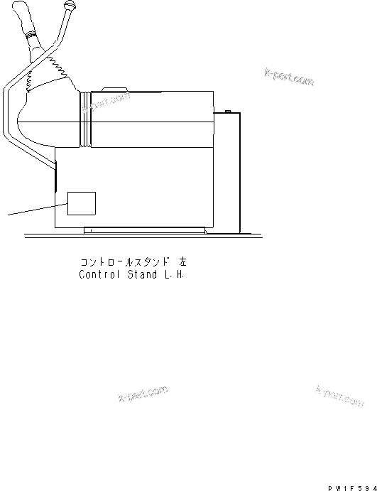 Komatsu parts book diagram for PC650-6A S/N 30001-UP: PLATE (FRON REGULATION PLATE)(#31039-)
