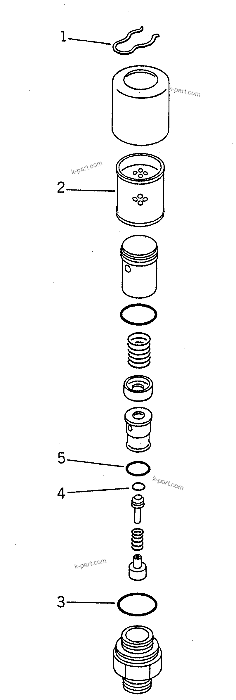 Komatsu parts book diagram for PC650SE-3 S/N 10501-UP: BREATHER (FOR HYDRAULIC TANK)