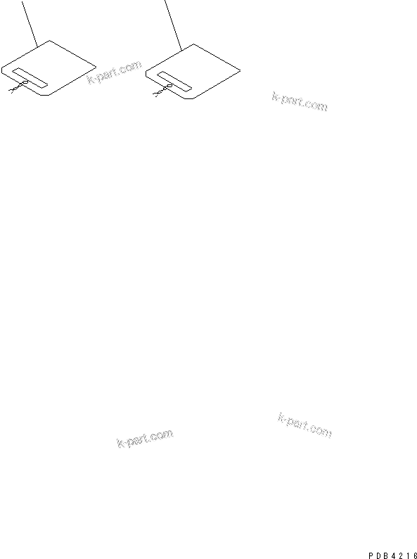 Komatsu parts book diagram for PC750SE-6 S/N 10001-UP (For North America): MARKS AND PLATES (TAG PLATE) (ENGLISH)(#11001-)