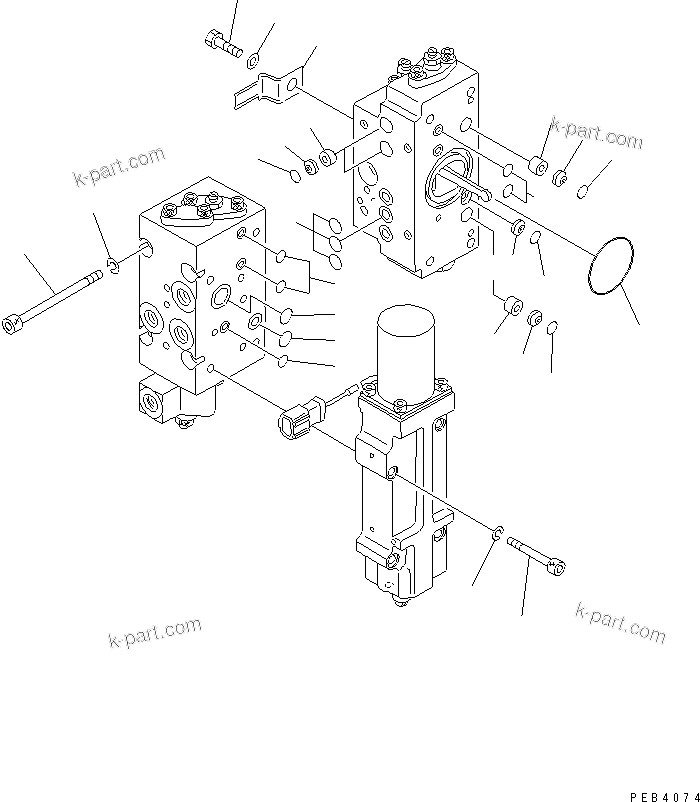 Komatsu parts book diagram for PC750SE-6-AM S/N 10001-UP: MAIN PUMP (17/18) (NO.1 PUMP)(#11001-)