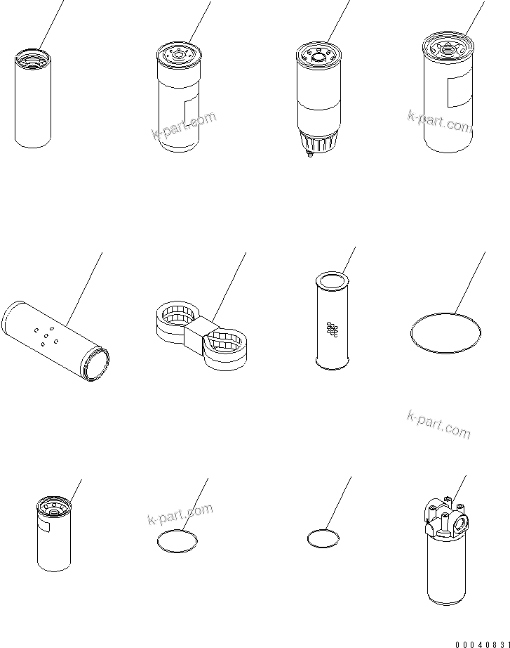 Komatsu parts book diagram for PC800SE-8 S/N 50001-UP (ecot3): SPARE PARTS(#50001-55000)