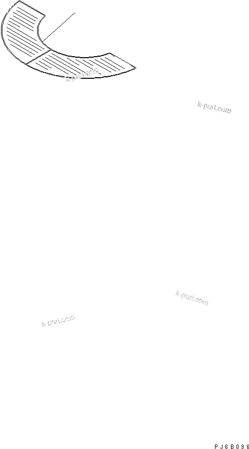 Komatsu parts book diagram for S4D102E-1N S/N 26200163-UP: CAUTION PLATE (SPANISH)(#26254398-)